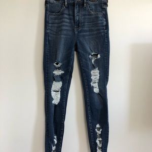 American eagle ripped jeans